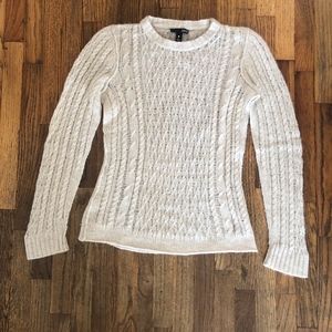 Aqua Cashmere Tan Sweater